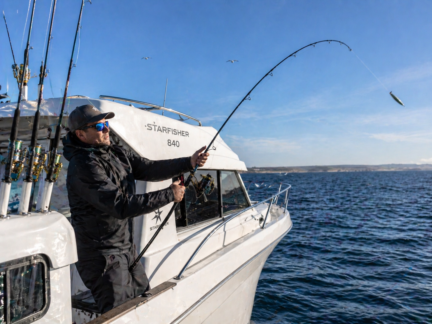 Experiencia de pesca en barco