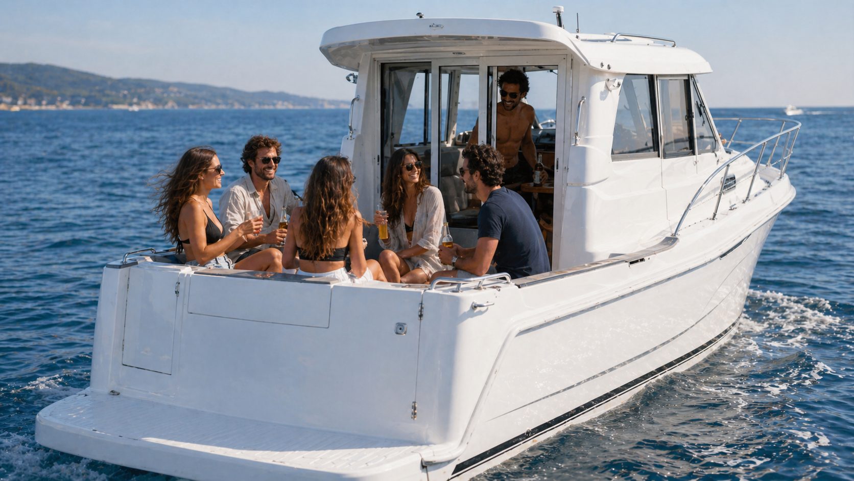 Fiesta privada en barco en Benalmádena