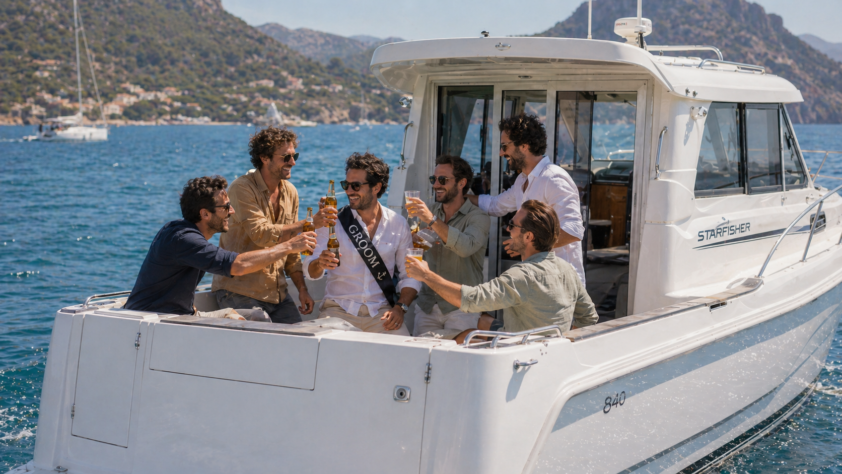 Experiencia en barco en Benalmádena